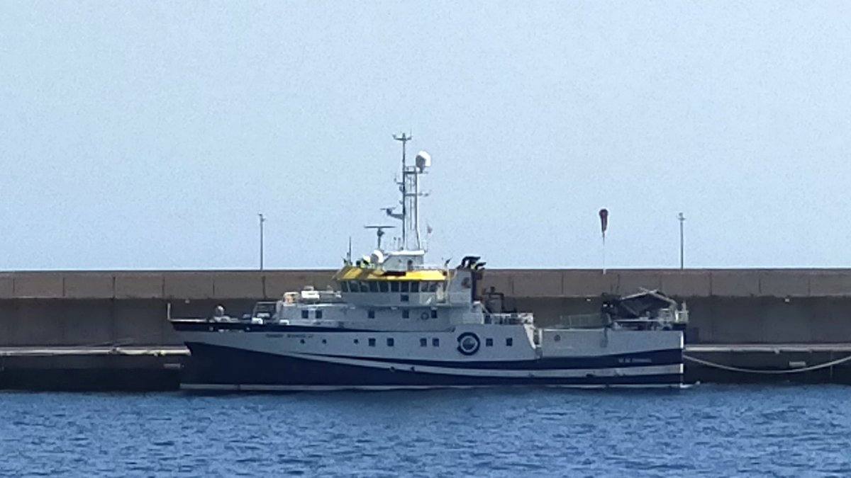 Fin de la #CANPANA 2024. Desde el equipo geológico de <a href="/gemar_ieo/">Geociencias Marinas (IEO)</a> hemos contribuido a la mejora de nuestro conocimiento sobre el fondo marino próximo al #Hierro. Regreso al <a href="/IEO_Malaga/">IEO Málaga 🌊⛴️🐟🌡️🔬</a> cargado de grandes momentos, muchísimo aprendizaje, y nuev@s amig@s!!! 🤗😃