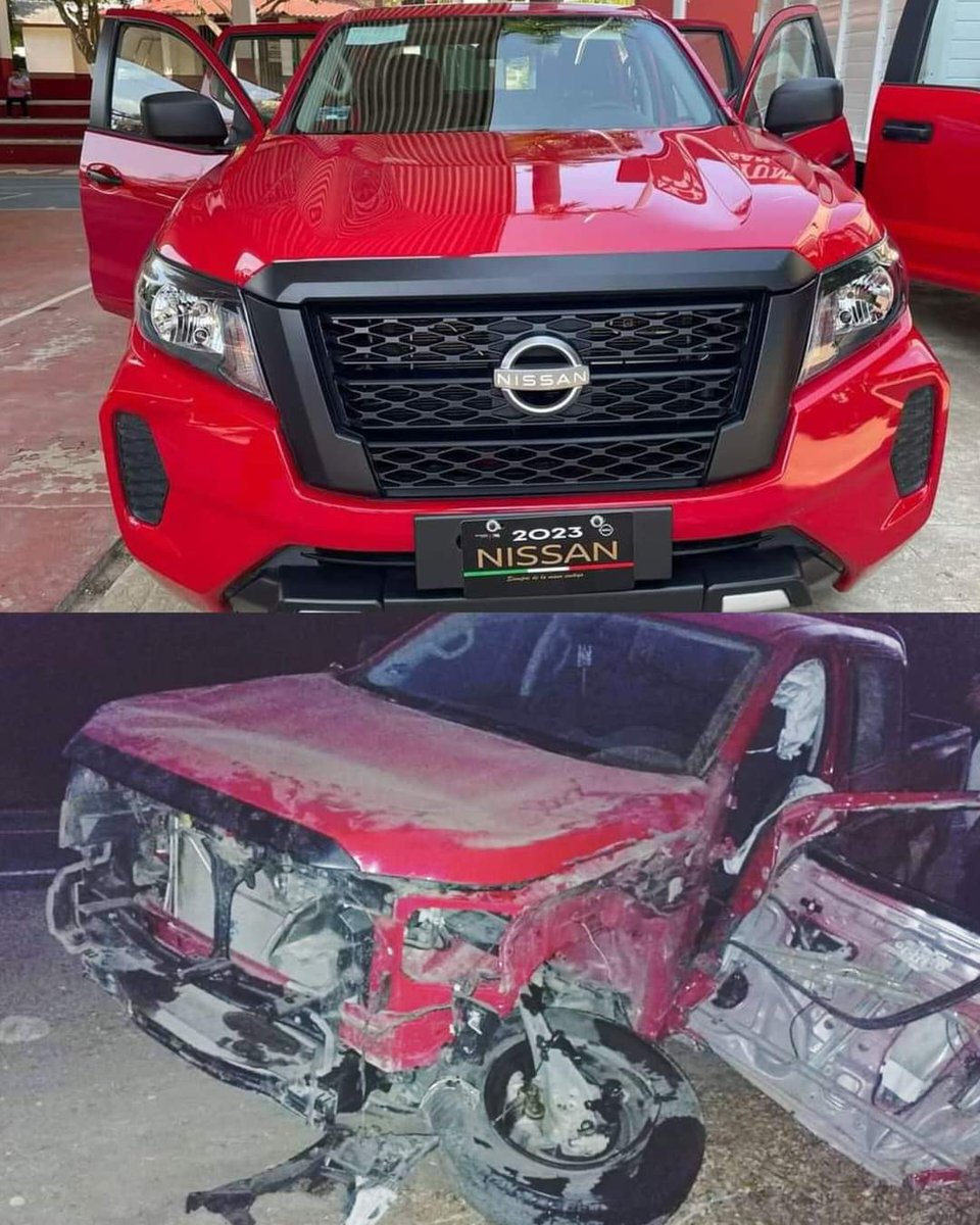 FSIMERMAN's tweet photo. Así terminó la camioneta que fue comprada con dinero que entregó @GobiernoMX por #Ágatha al municipio de Sn Miguel del Puerto #Oaxaca, el edil Crístian Pérez Pascual no ha ejecutado en obras lo 60mdp que recibió @lopezobrador_
@salomonj
@ASF_Mexico https://t.co/raXSvqrJLe