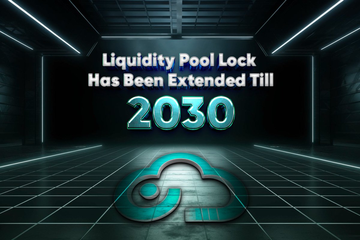 getdecloud's tweet image. Our liquidity pool lock has been extended until 2030! 

This extension enhances stability and security, reinforcing our commitment to our community.

Thank you for your continued support!

LP LOCK: app.uncx.network/amm/uni-v2/pai…