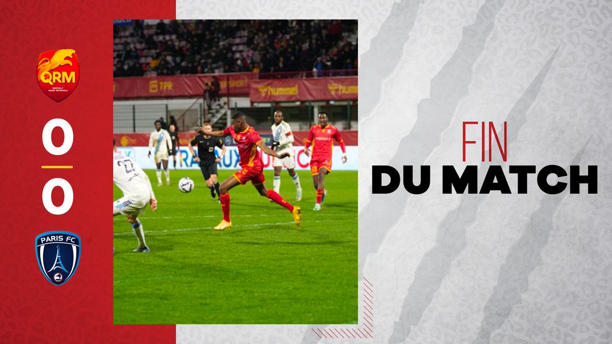 QRM's tweet photo. Match terminé entre Léopards et Parisiens ! Malgré un volume d'occasions important de chaque côté, aucune des deux formations n'a su ouvrir le score et voici un nul qui n'arrange personne.
#QRMPFC | #ligue2bkt | #Matmut | #GCN24 | #LeSportTresCollectif https://t.co/E53XSeW6M7