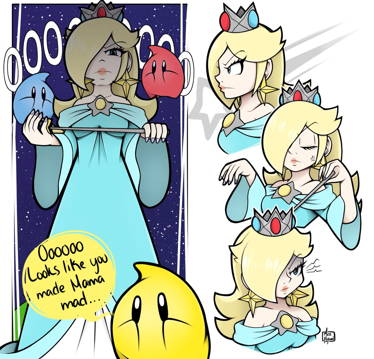 An Angry Rosalina 💫💢

#nintendo #fanart #princessrosalina