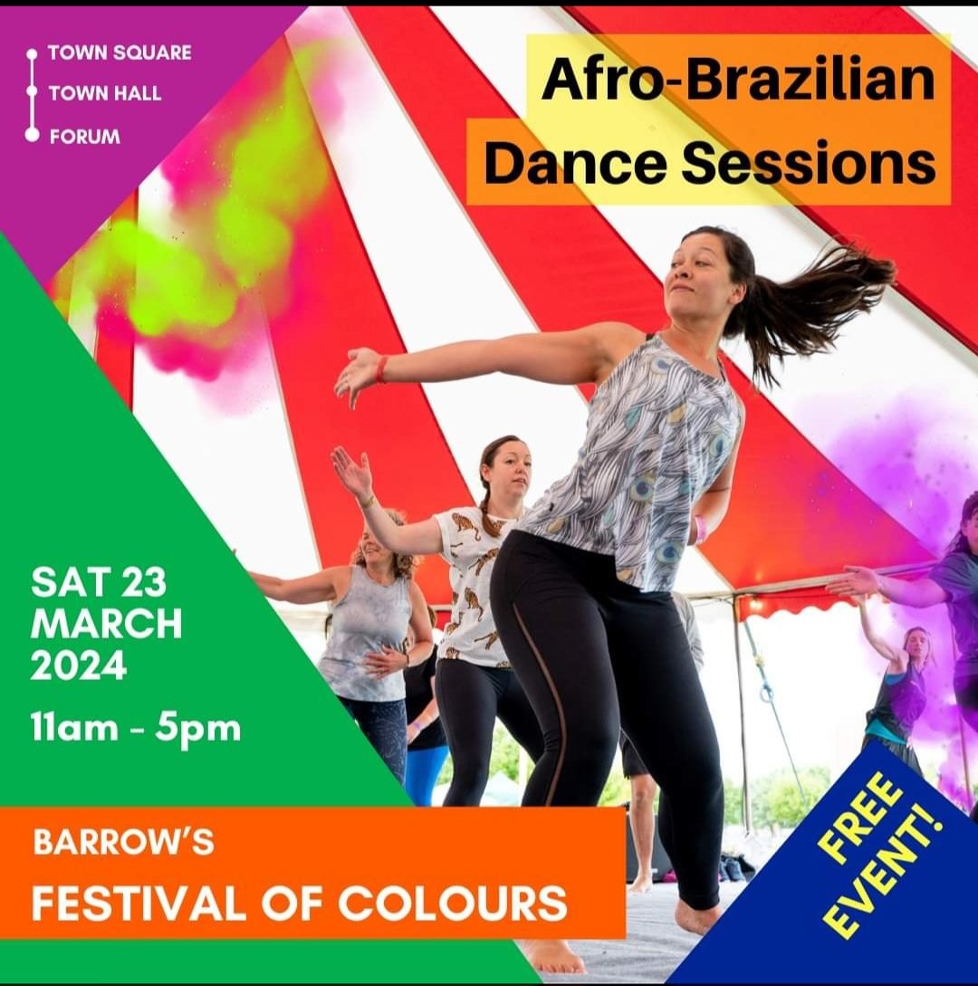 This will be a great free day out for families and friends in Furness and visiting from @UHMBT @BarrowFull @ForumFurness @theforumbarrow @aaroncumminsNHS @antiracistcmbra @BAME_UHMBT @KaraMallonga @BlondelWesley @missajpinay @Harelawblag @lippett_mark @mel_gifford @JayneMoobs