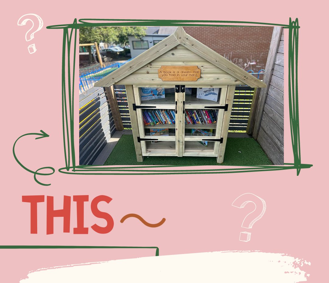 PrecisionTimber's tweet image. 📚🏡 Outdoor Reading Shed or Outdoor Library? 🌿✨

 The choice is yours! Which would you pick for your perfect reading escape? Let us know in the comments below! 👇
 #ThisOrThat #EYFSReading #OutdoorLiteracy #Readingforpleasure