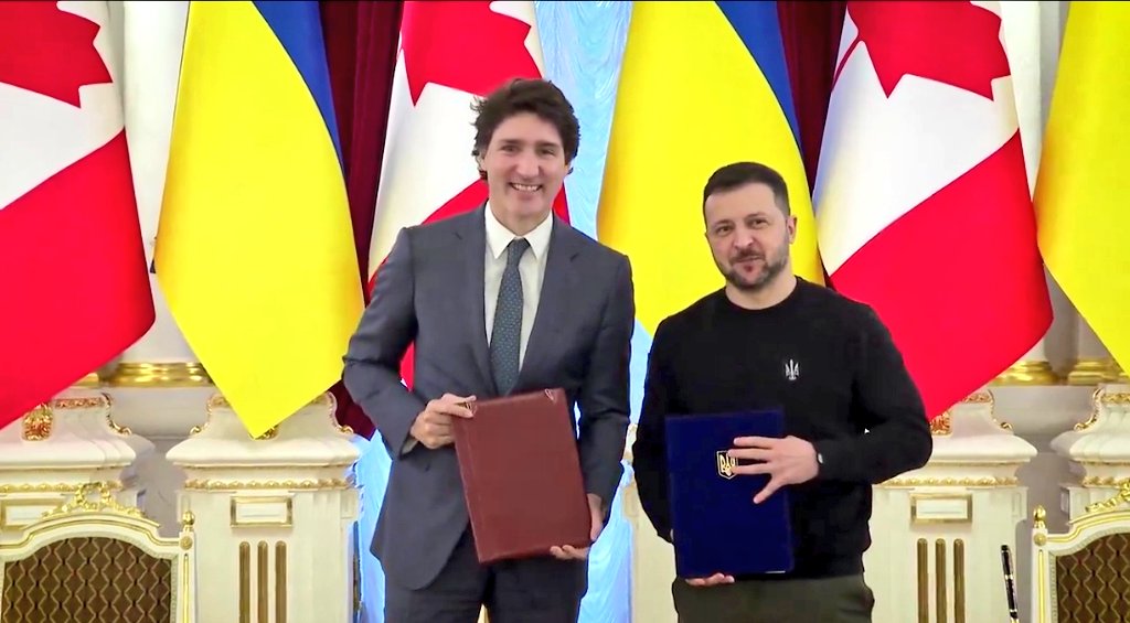 Today, I flew my enormous private jet - which costs $35,000/hour to operate - to Ukraine.

As soon as I landed, I signed a deal committing $3-billion taxpayer dollars to fund this war.

I realize Canadians are living in tents and can't afford food, and I don't care one bit.