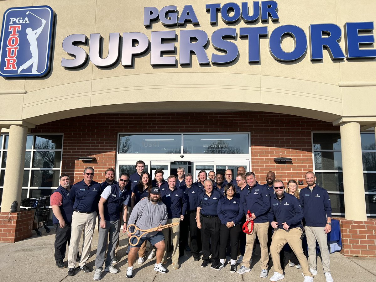 Great day today…store #67 Grand Opening in Richmond, VA @PGATSS