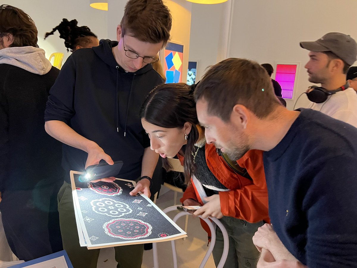 When we show some print tests of The Destination to <a href="/mayaonthenet/">maya</a> 🤩