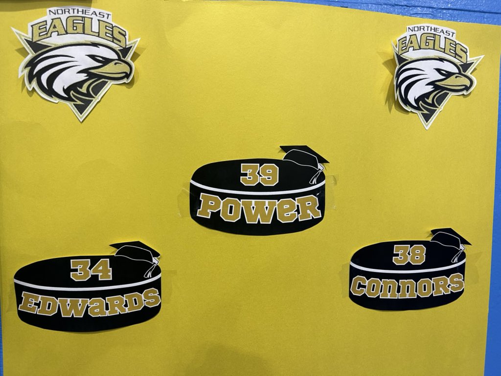 Eagles are 1 and 1.  Crossover game tomorrow morning at 730 AM ?!!!?!  
Nice shoutout to our graduating players.