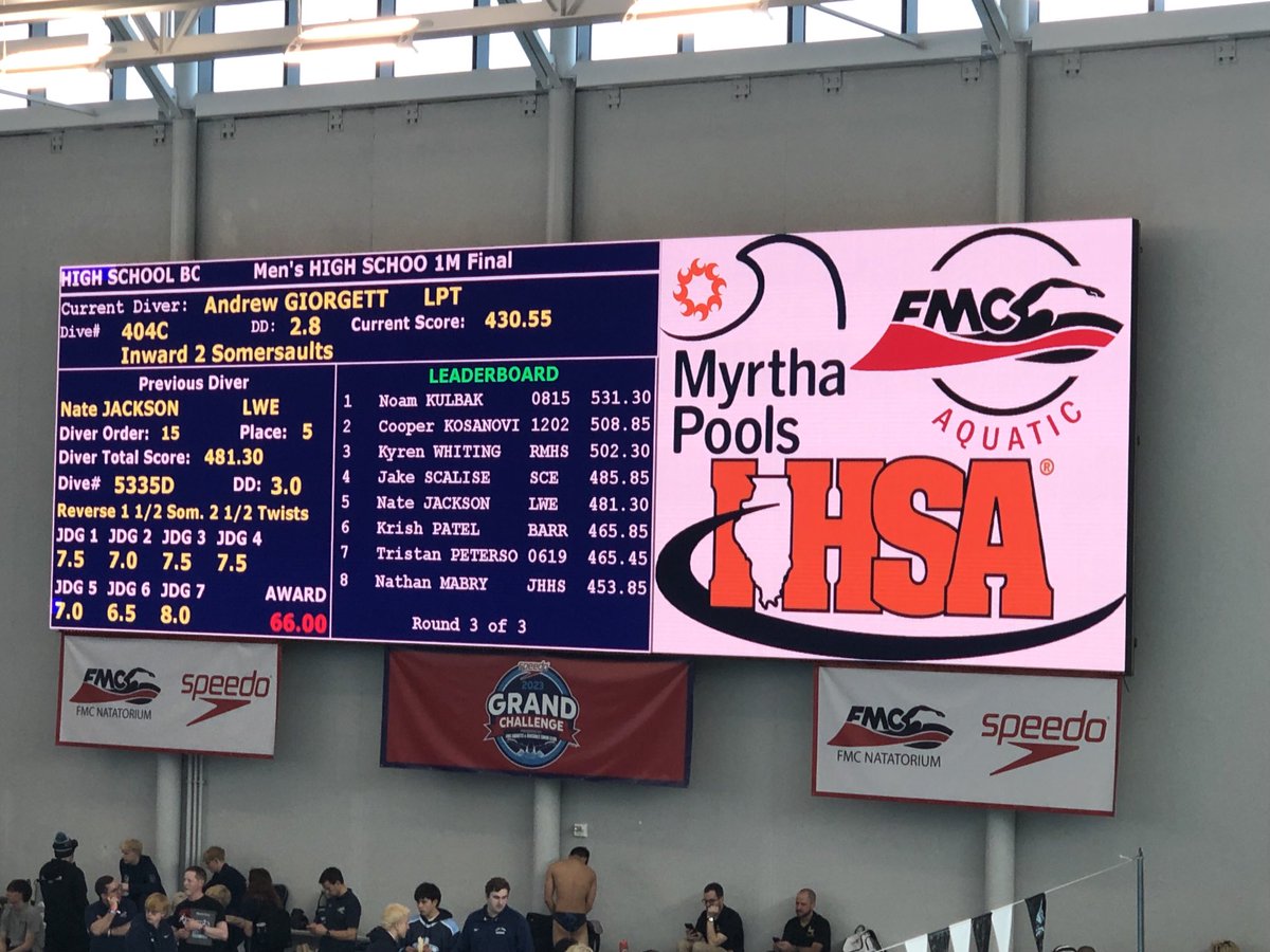 HPHS has a State Champion. Diver Noam Kulbak had a Giant Saturday at the @IHSA_IL⁩ State Finals. Congrats to Noam and all the finalists. It’s a great day to be a Giant wherever you are. #WeAreHP