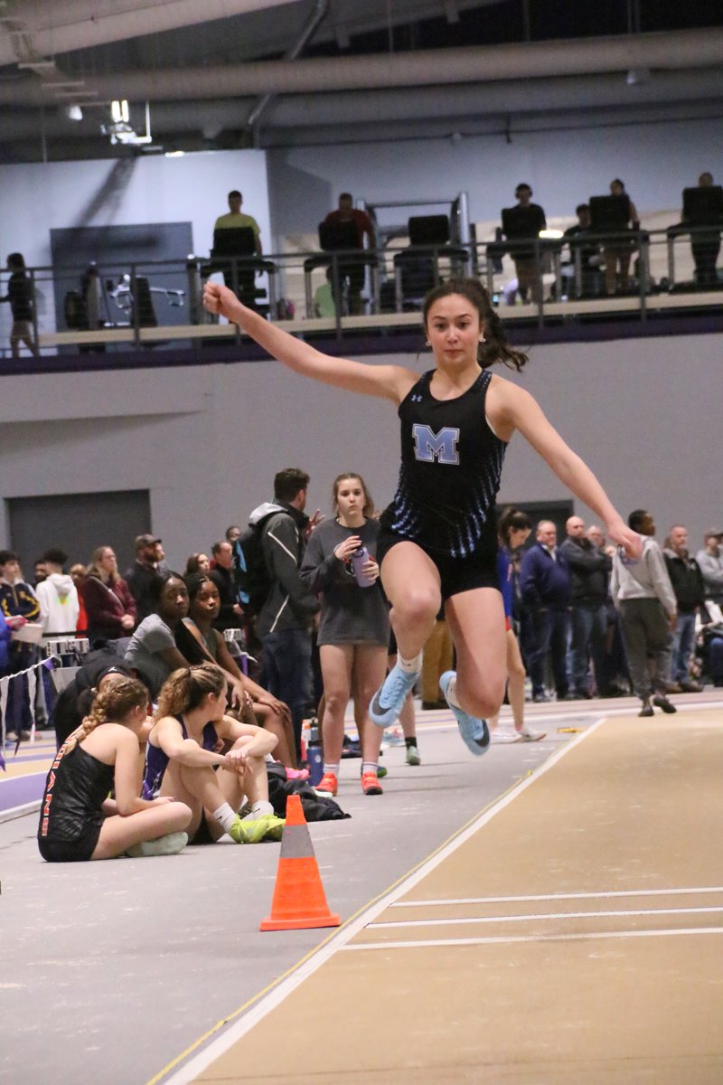 State Qs! Congrats to Liz Elling, Karen Heffron, Kianna Naval, Sienna Lowe, Andrew Briggs, Hayden Wells, and Aiden Bryant for going! Aiden qualifies for states in both LJ + TJ, with his triple jump of 48-8 shattering the previous WFL + NYS sophomore record, ranking him #1 in NYS!