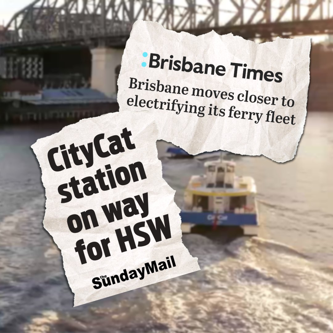 Our CityCats and ferries are Brisbane icons and we want to keep making them even better by: 🎉 Introducing CityCat services to the popular Howard Smith Wharves precinct. ⚡️ Introducing Brisbane’s first low-emission ferry on the Bulimba to Teneriffe cross river service.