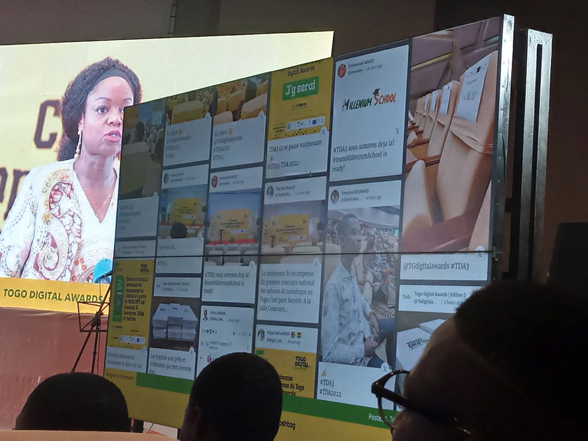 miabemarche's tweet photo. Togo Digital AWARDS 
Des ❤️ pour Les internautes connectés
La célébration des nouvelles étoiles du numérique au #Togo 

#TDA2022
#TDA3 https://t.co/tpCITYW0Dj