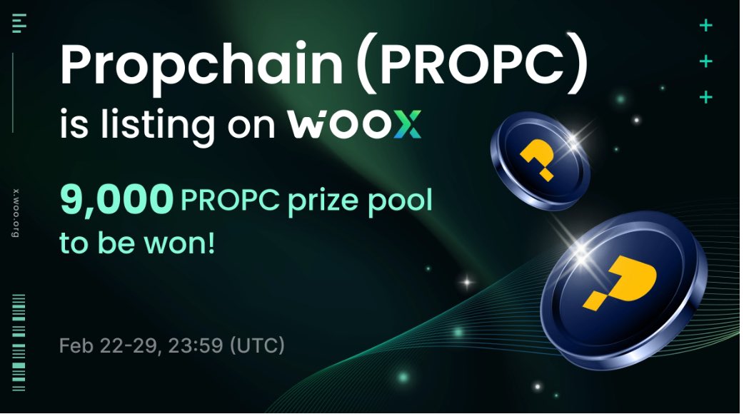 _Ichiebullion's tweet photo. I’m buzzing with excitement to share some thrilling updates about the Propchain listing campaign on WOO X. 
Deposit &amp; Share a 2,000 $PROPC Prize Pool!
Are you ready to dive into the action? Deposit at least 20 PROPC to earn a 10% deposit bonus from the 2,000 PROPC prize pool💰👇 https://t.co/EVZ0ZEfBWc