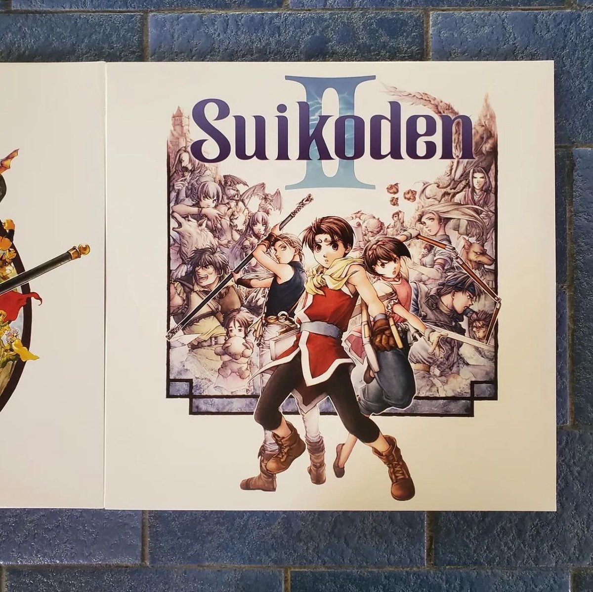 SUIKODEN & SUIKODEN ll Double RPG soundtrack appreciation post! Suikoden ll vinyl is still available on our website: shiptoshoremedia.com/products/suiko… 💥📸s by @paul_bc on IG