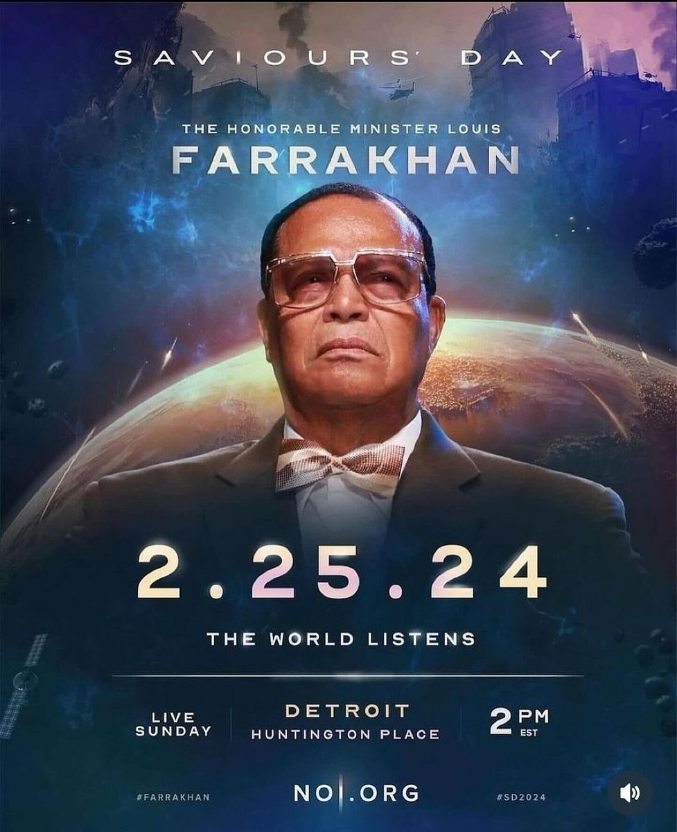 TUNE IN TOMORROW ‼️ #Farrakhan #SD2024