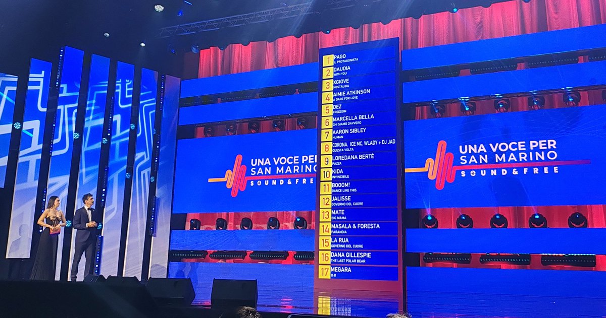 Comincia "Una Voce per San Marino"... Chi porterà il Titano all'Eurovision?
#UnaVocePerSanMarino #Eurovision2024