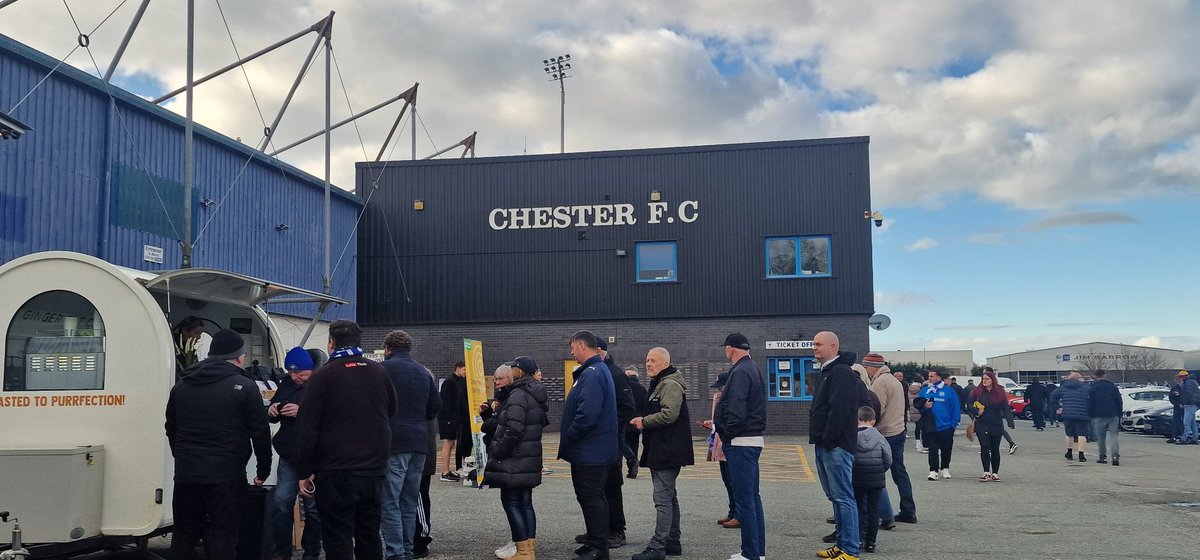 Hoppyontour's tweet image. Match 130. @ChesterFC  1-1 @SpennymoorTown 
Ground 540. #cfc #Chesterfc #Spennymoor 
#groundhopping