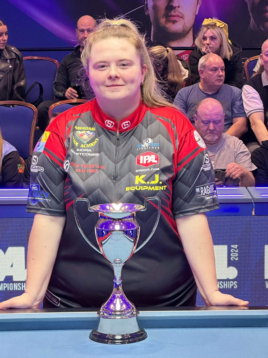 IPAPool's tweet image. 𝗔𝗡𝗗 𝗬𝗢𝗨𝗥 𝗡𝗘𝗪 𝟮𝟬𝟮𝟰 𝗟𝗔𝗗𝗜𝗘𝗦 𝗪𝗢𝗥𝗟𝗗 𝗖𝗛𝗔𝗠𝗣𝗜𝗢𝗡 🏆

Keira Whitcombe, at 18 becomes the 2024 Pure Organic Drinks Ladies World Champion

A fantastic achievement from the talented teenager 👏👏