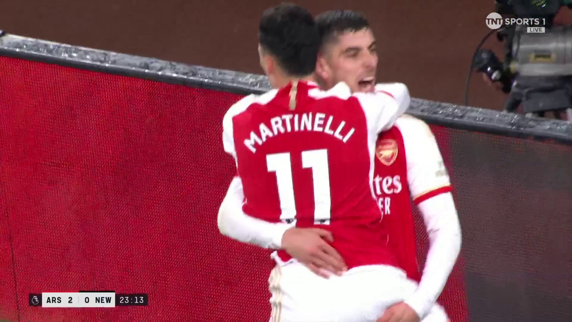 Havertz doubles Arsenal’s lead against Newcastle