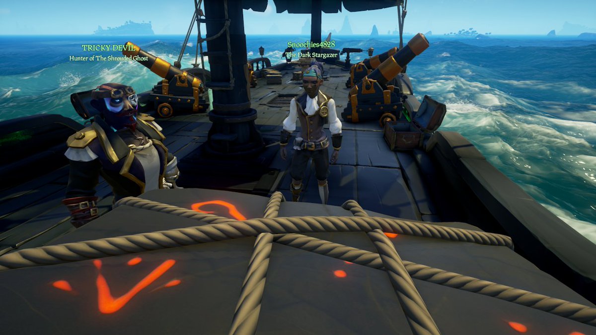 dreadonthehill's tweet photo. Me and the crew got a chest of wondrous secrets #XboxShare #SeaOfThieves #SeaOfThievesCommunityWeekend @SeaOfThieves https://t.co/4IgAdG4jmQ