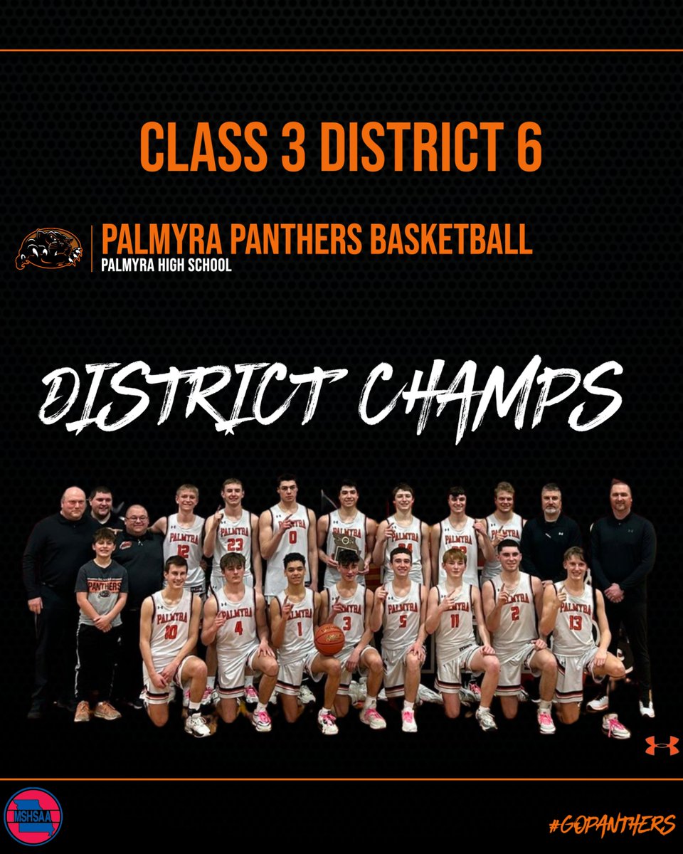 phs_mo's tweet photo. CONGRATULATIONS TO PALMYRA PANTHERS BASKETBALL TEAM. DISTRICT CHAMPS!! https://t.co/cPmfeDl1Te