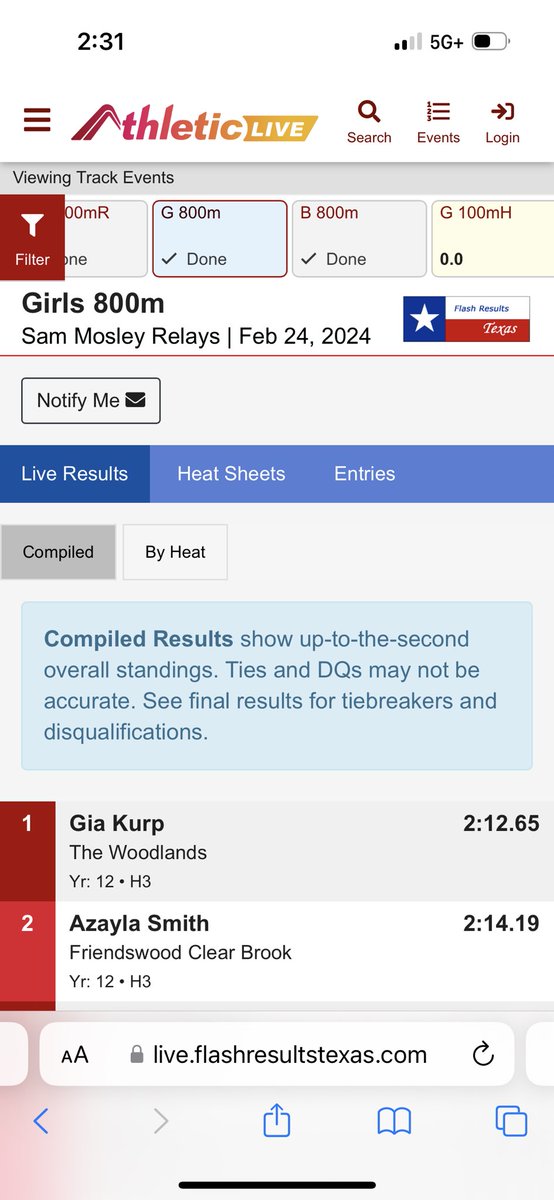 CBHS Girls XC/T&F (@cbhsgirlstrack) on Twitter photo Congrats to <a href="/SmithAzayla/">Azayla Smith</a> on a HUGE PR and 2nd place finish today! 👏🏾👀🫵🏾 school record…?🤔 Congrats to <a href="/SmithAzayla/">Azayla Smith</a> on a HUGE PR and 2nd place finish today! 👏🏾👀🫵🏾 school record…?🤔