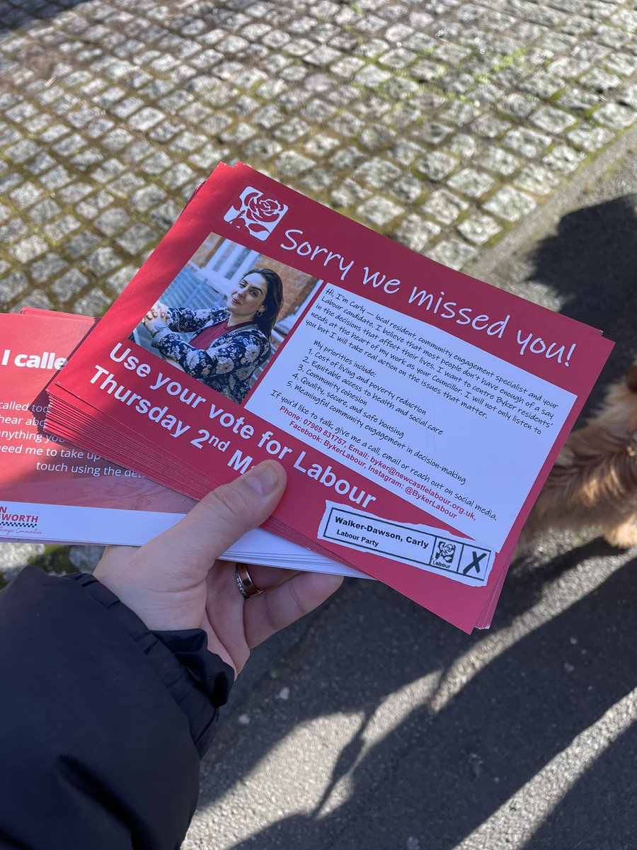 Busy ☀️Saturday on #LabourDoorstep in Backworth & Holystone, and Byker. Lots of support for local candidates @NTynesideLab & @Carly_WD labours candidate for Northeast Mayor @KiMcGuinness & Labours candidate for Police & Crime Commissioner @SusanDungworth #useallyourvotesforlabour