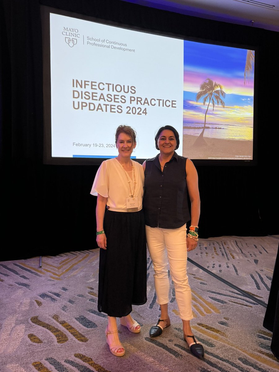 Mayo Clinic ID Practice Updates 2024 was a great success! Thanks to Drs. @AbinashVirkMD and @ParasiteGal for organizing the educational course! We look forward to having you join us in 2025! Save the date: February 3-7, 2025 at the Fairmont Orchid in the Big Island Hawai’i