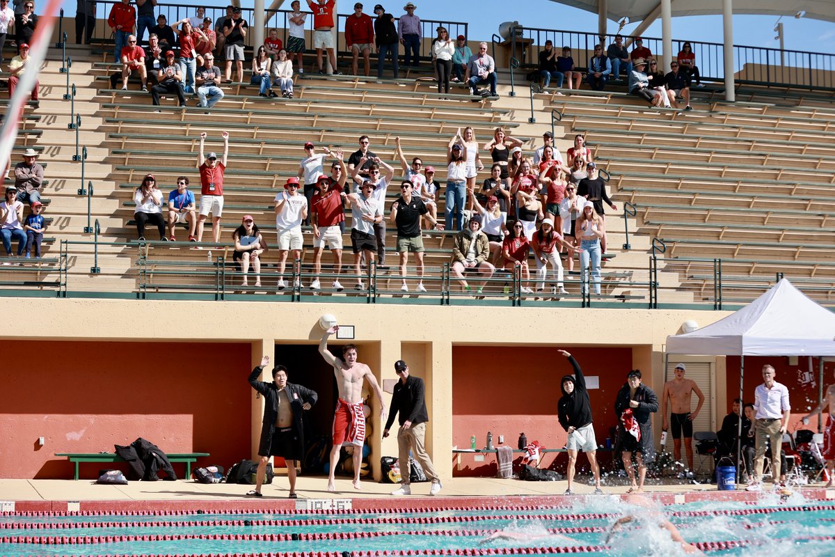 Through eight events, Stanford leads Cal, 94-56!

#GoStanford
