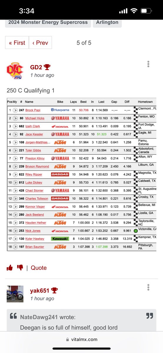 RealRupertX's tweet photo. Riley Ripper. Contest is over. 2023 Moto Name-Of-The-Year (by far).  @SupercrossLIVE @pulpmx @racerxonline https://t.co/mHMZLrHa8r