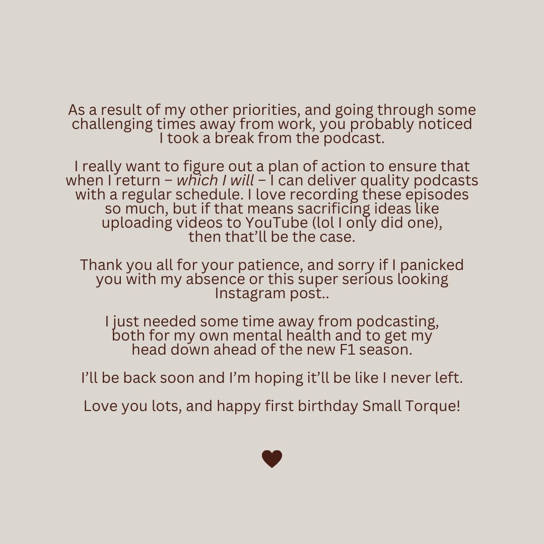 Small Torque Podcast tweet media