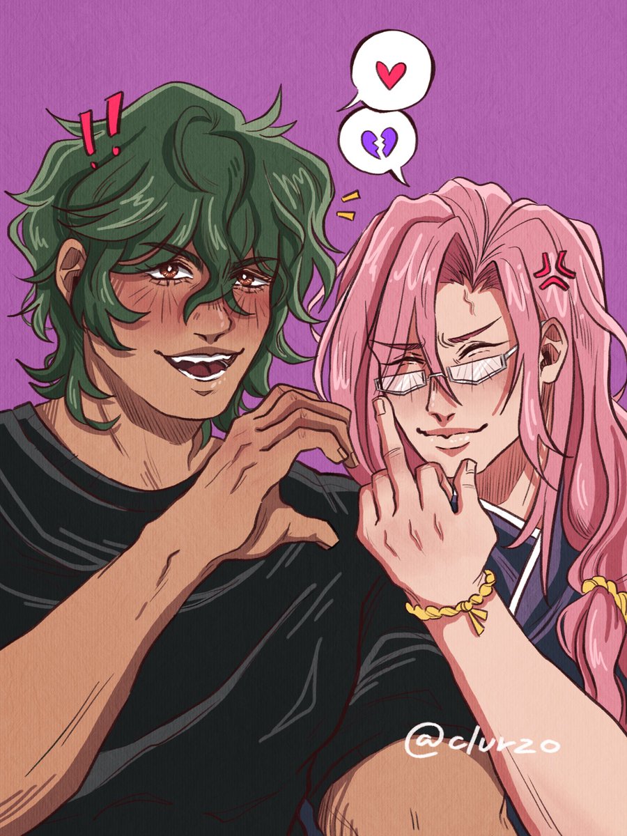 clurzo's tweet image. “Make a heart with me! 💖”
“Nope.😊💔”
#matchablossom #SK8エスケーエイト #SK8THEINFINITY
