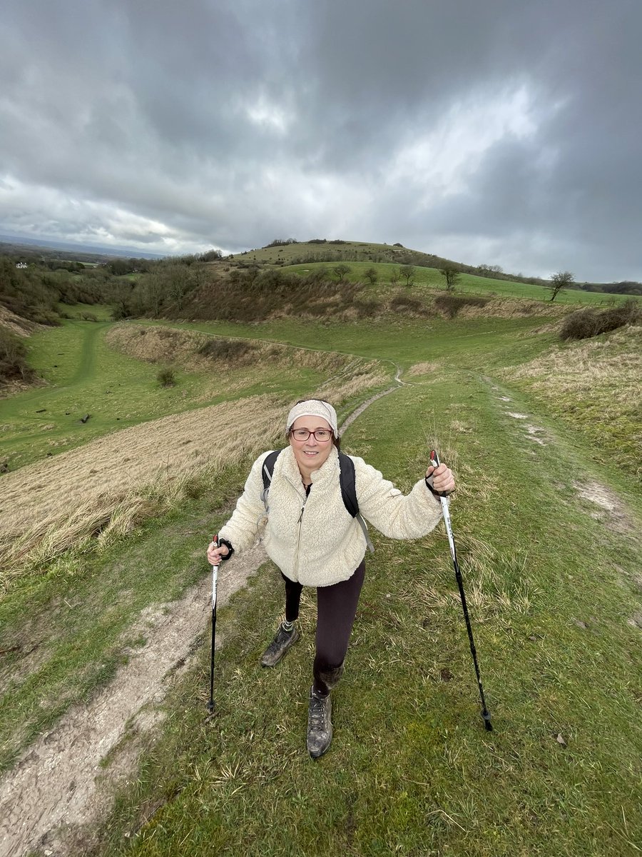 Travelling to Devils Dyke the day Brighton are playing at home, not a bright idea! Taking a wrong turn down a boggy steep decline is a definite fail. Seeing this incredible scenary was absolutely worth it. A good warm-up for upcoming Machu Picchu trip justgiving.com/page/kiera-roc…
