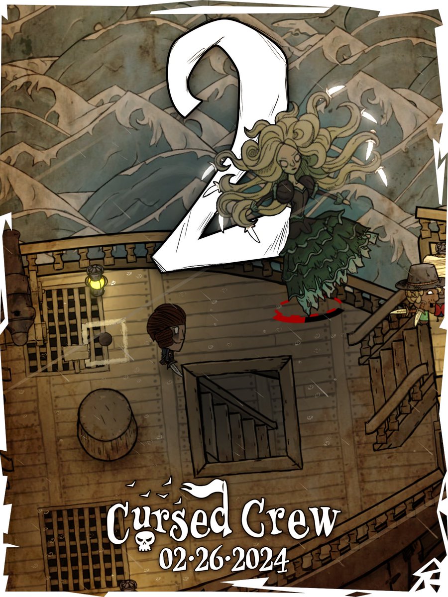 Cracklewock Games 🐙 Cursed Crew tweet media