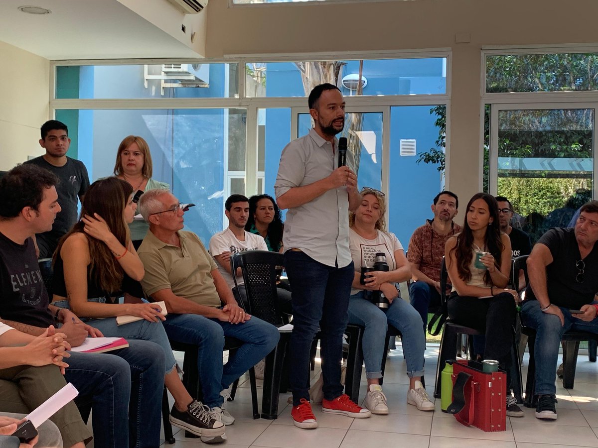 ✌️ • El peronismo se organiza y debate. Encuentro con militantes del segundo distrito de Mendoza. 

#UnionPorLaPatria