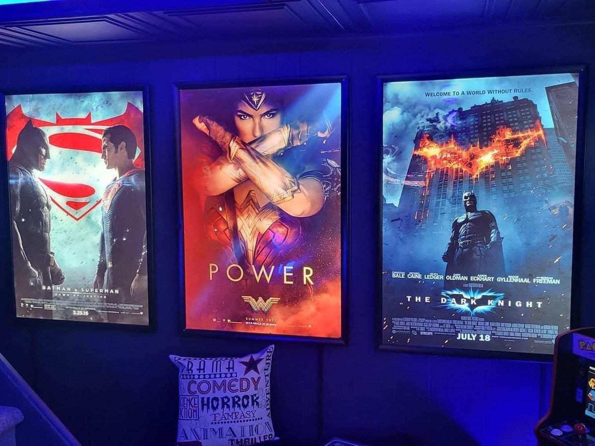 Display movie posters &amp; graphics like Hollywood at Glowbox "World Famous" LED Poster Frames - Family Owned USA Business - Made in the USA.

#glowbox_frames #hometheater #movies #hometheaters #posters #viral #avatar #guardiansofthegalaxy #wonderwoman