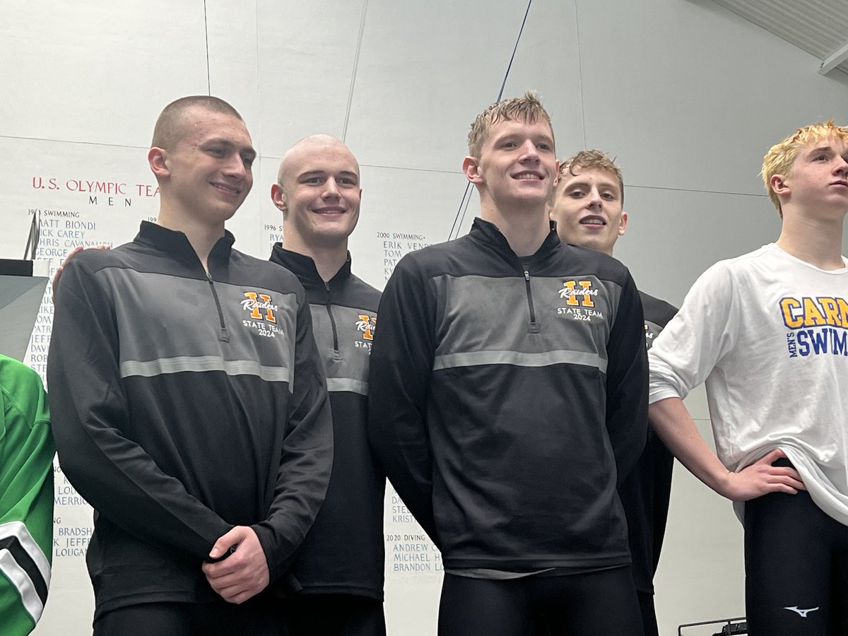 RaiderUpdates's tweet photo. 200 Free Relay State Runners Up - Tajc, Anderson, Pearson, Klinge! https://t.co/whTKVwLaII