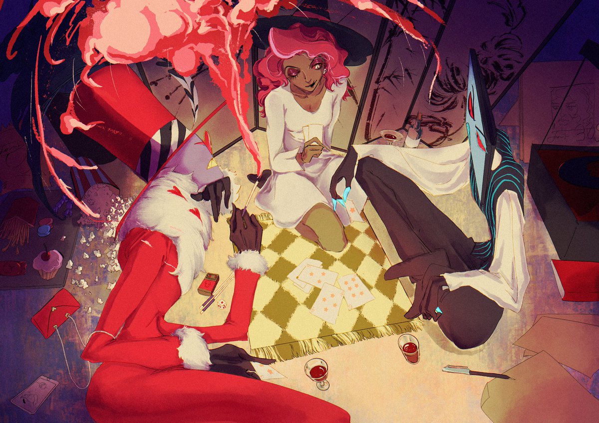 #VEES #HazbinHotel #HazbinHotelVox #HazbinHotelValentino #HazbinHotelvelvette