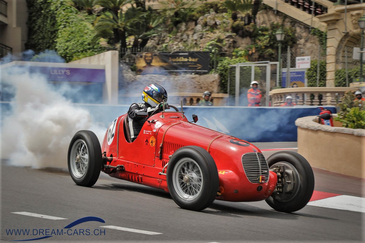 Monaco Grand Prix Historique 2022. Maserati 4CM von 1937. #maserati #racing #motorsport #historicracing #monaco #MonacoGrandPrix #racecar #MonacoHistorique #montecarlo