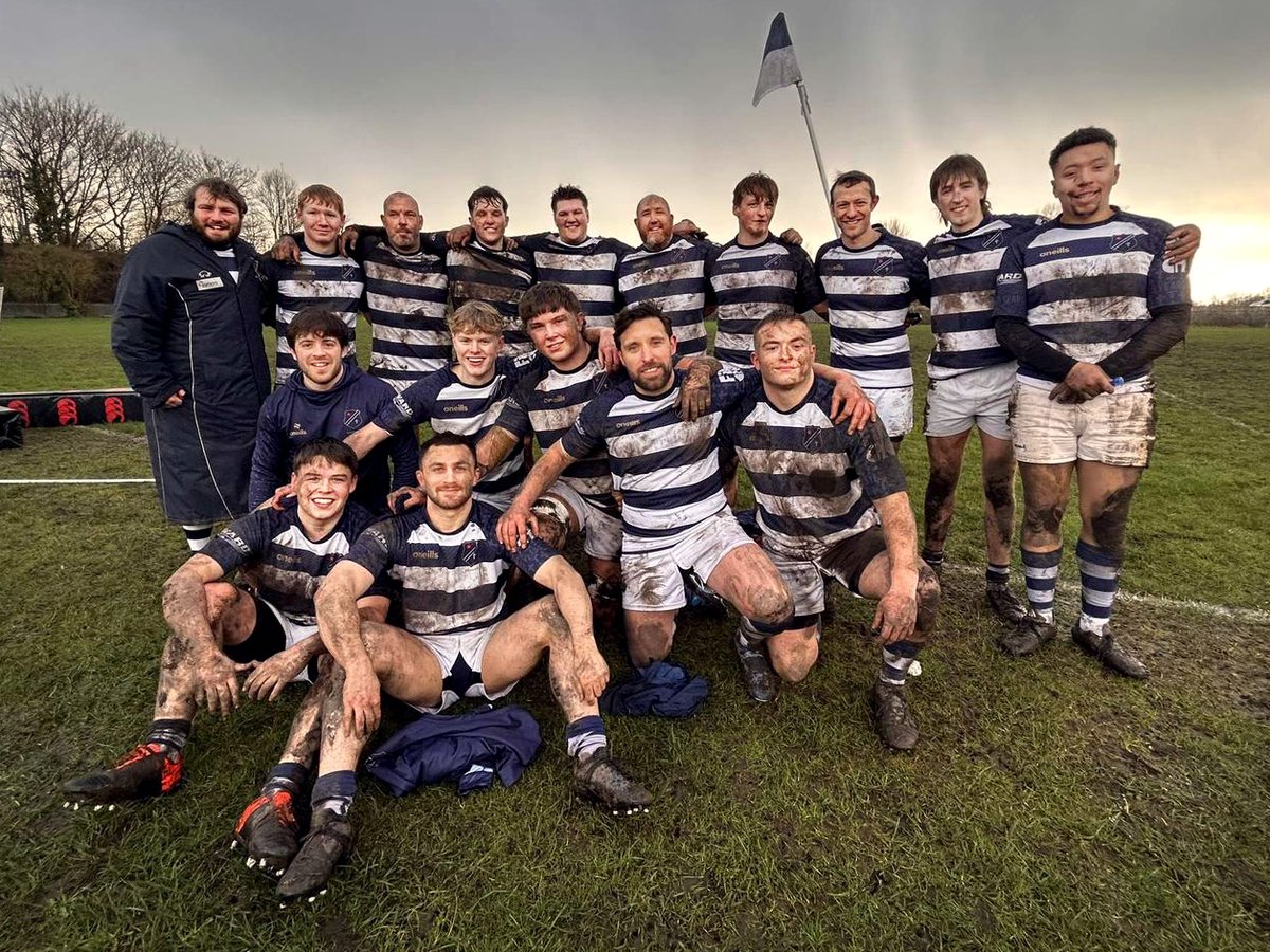 The #Eccles 2XV extended their 13-game unbeaten run this afternoon with an emphatic 104-0 victory over <a href="/LeighRUFC/">Leigh RUFC</a> keeping them top of the NOWIRUL Div 2 North.
Congrats to #homegrown former colts Henry Talbot Dutton and Harvey Russell who both scored hat tricks 👏#salfordrugbycity