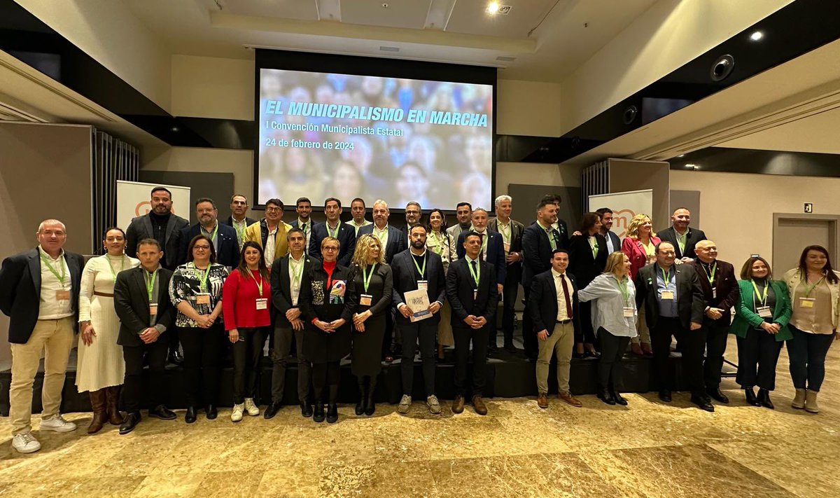Gran cita para los partidos municipalistas en Madrid donde hemos estado representantes de más de 300 partidos políticos de toda España y donde hemos representado a <a href="/AispSanPedro/">AISP San Pedro del Pinatar</a>