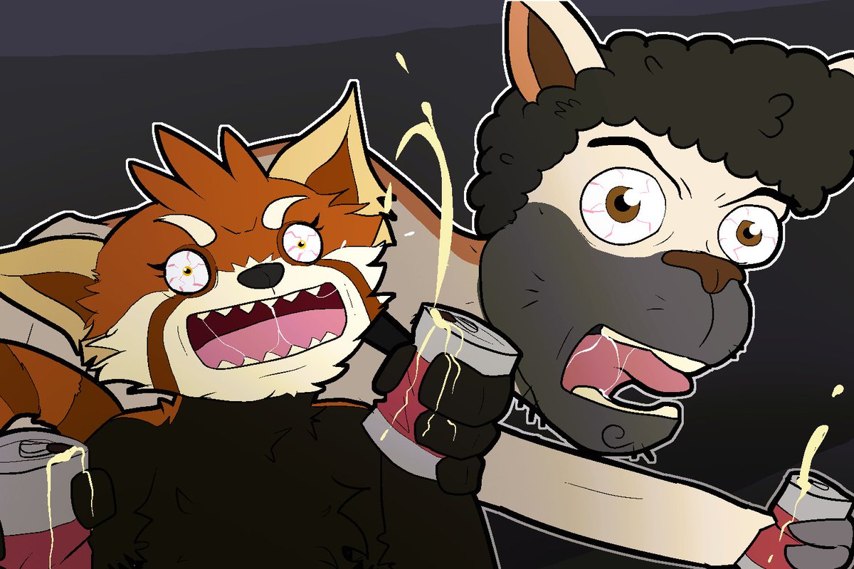 moomoomations's tweet image. Voll im Animationsgame! @LiZzzCartoons und @sinbincartoons