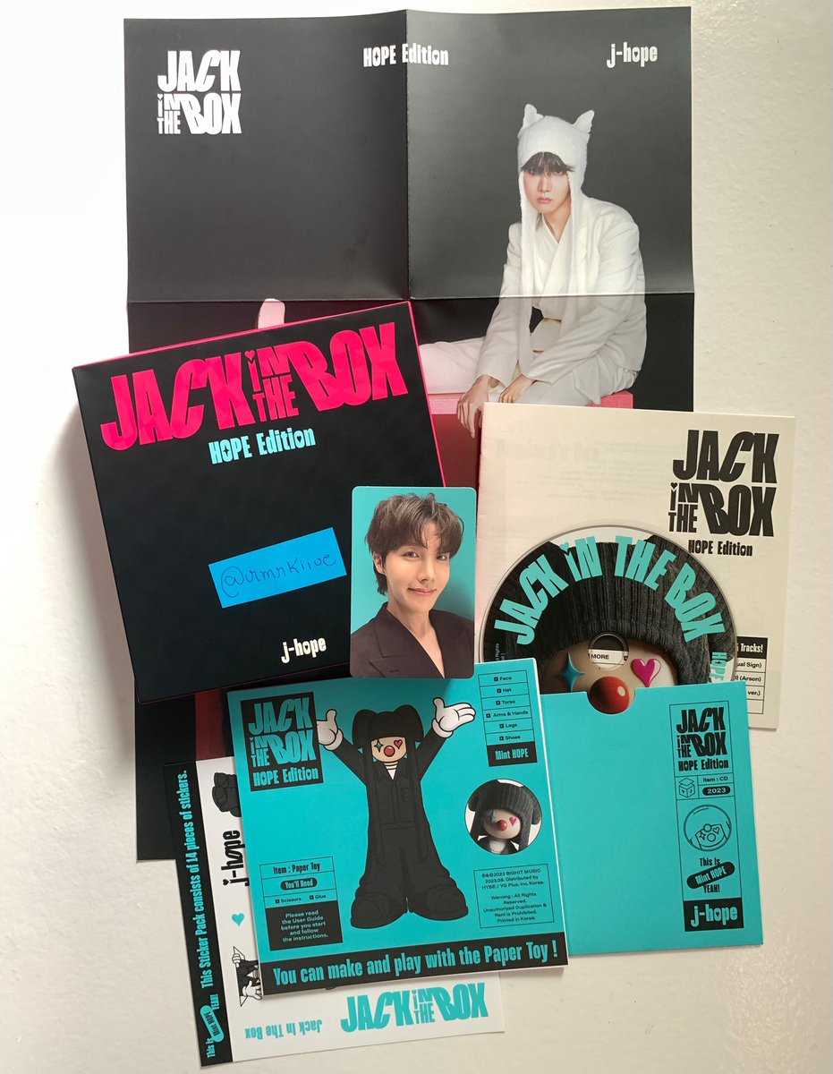 rmrkiive's tweet image. 💖SORTEIO ÁLBUM HOPE EDITION💖

REGRAS:
•Me seguir 
• FAV e RT no post
•Marcar um @ por comentário e postar um print dando stream em qualquer música de Jack In The Box, Hope Edition ou OTS no spotify 

Mais informações a baixo ⬇️