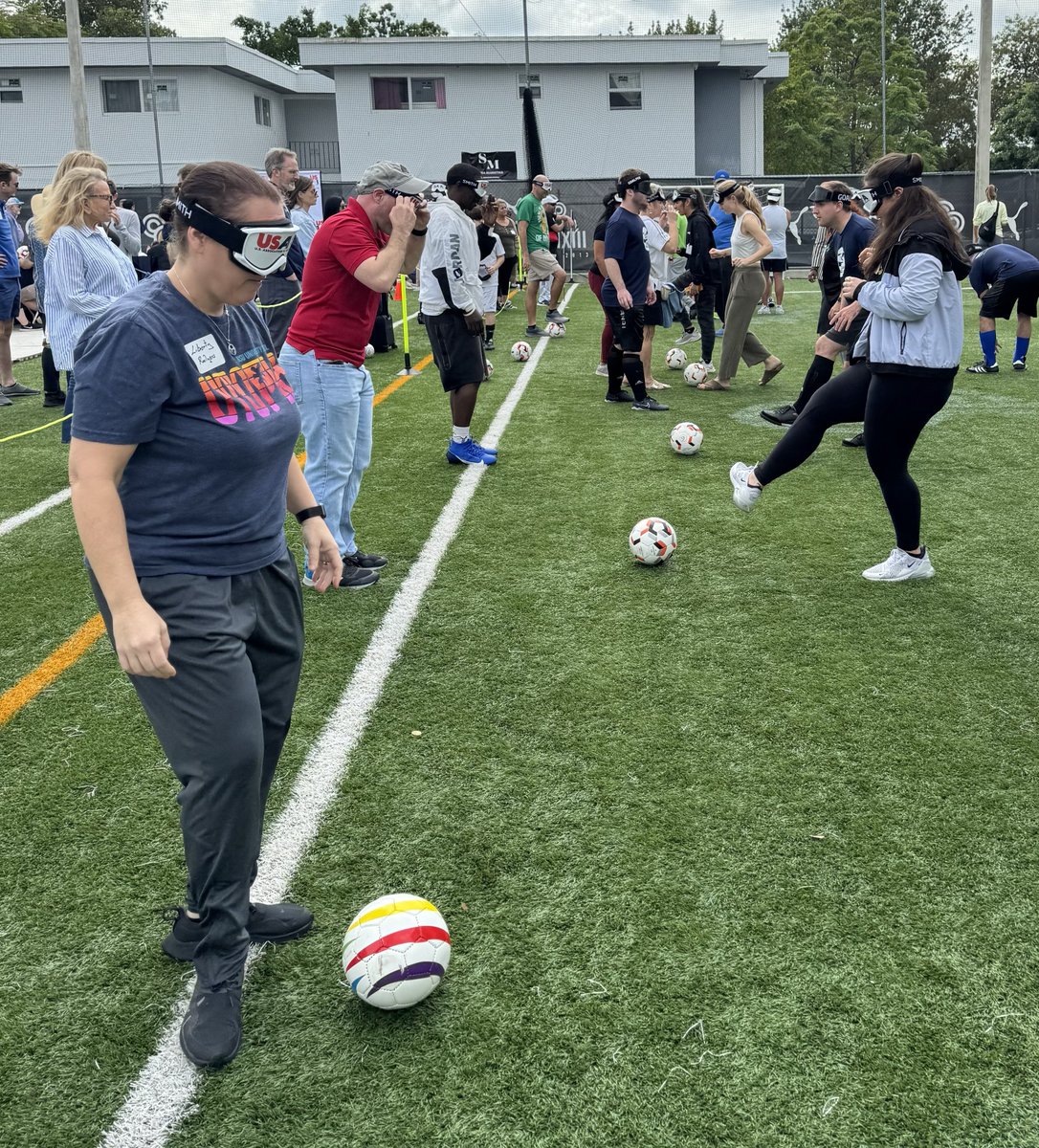 Smiles, teamwork, community, and a shared passion for blind soccer! 🤩⚽️ What an exciting day at the Blind Soccer Kickoff Inclusion Experience in Miami. Thank you to all who made this event a resounding success, it is amazing to witness the growth of blind soccer!