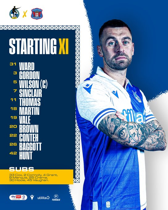 papantengah's tweet photo. ABROAD REPORT: ELKAN BAGGOTT 🇮🇩

FT: Bristol Rovers 2-1 Carlisle United

⚽️ Chris Martin 34', Scott Sinclair 51'
⚽️ Josh Vela 16'

Elkan Baggott masuk starting XI dan tampil solid 90 menit saat Bristol Rovers kalahkan Carlisle Utd! 🔥 https://t.co/9xlg7DndMP