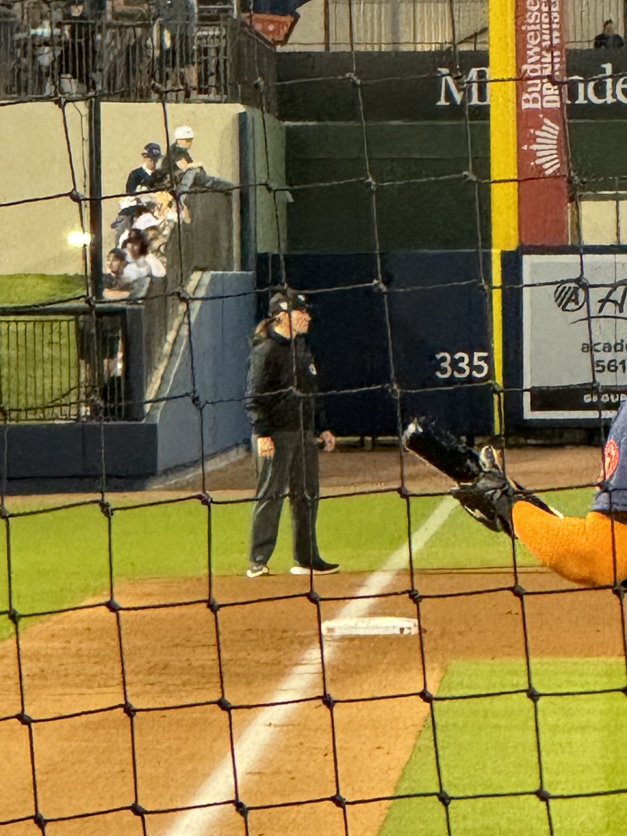 History made tonight at Nats Spring Training: first female umpire in the MLB , Jen Pawol. Why did it take so long???