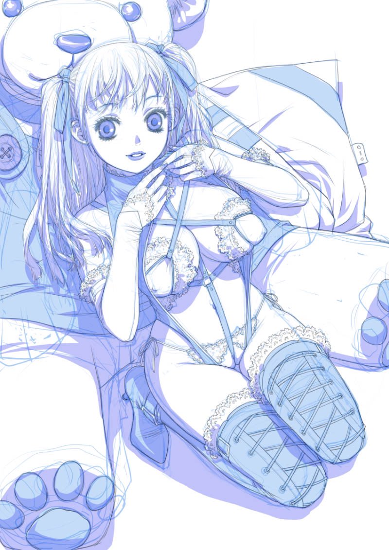 過去絵、未完成又はラフ下描きから…3 