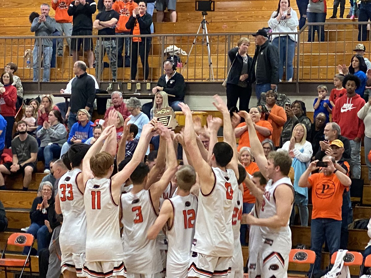 wearepalmyra's tweet photo. DISTRICT CHAMPIONS!!!!!!!!!!!  Palmyra boys defeat South Shelby 42-28 to become the Class 3, District 6 Champions! @ChrisDuerr @BreidyTV @BrianWosman https://t.co/LGw3UeKCK3