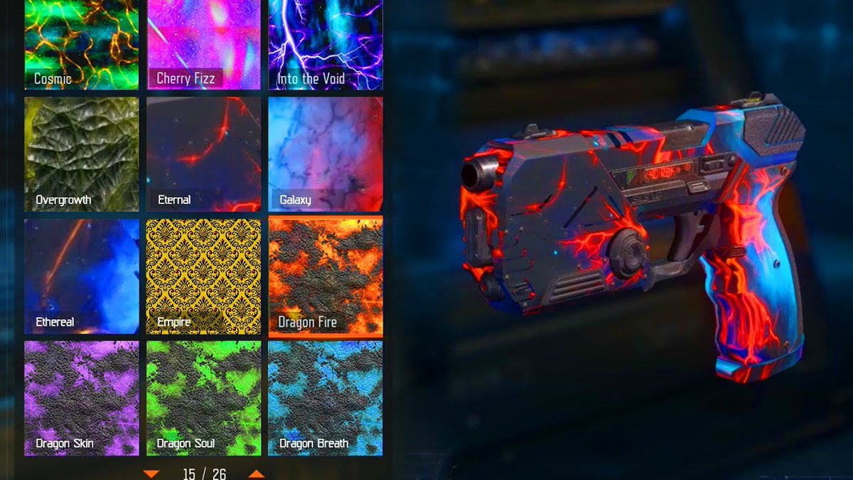 Cbasscod's tweet image. Black Ops 3 had the best camos, and they were FREE. All you had to do was play the game