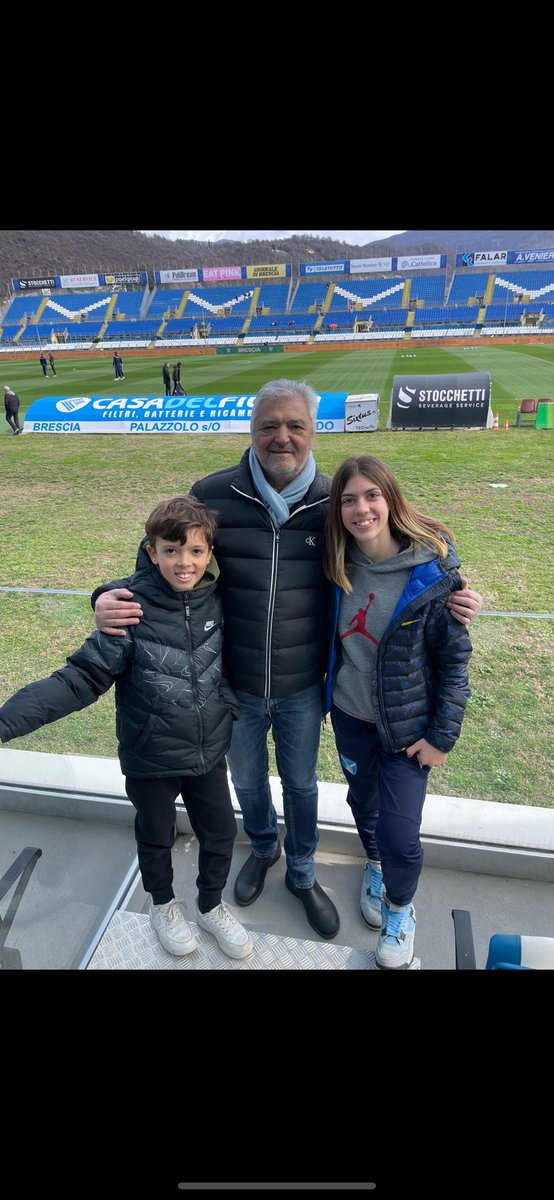Nonnoooo ci porti a vedere il Brescia?no oggi sono impegnato!!!