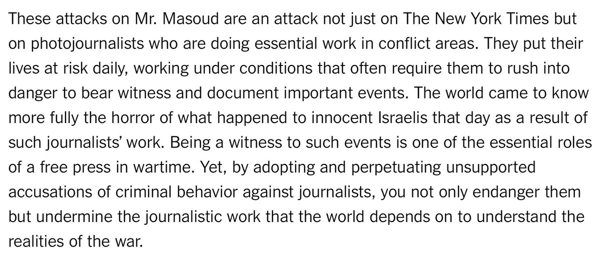 A statement from The New York Times about baseless claims against Yousef Masoud. nytco.com/press/response…
